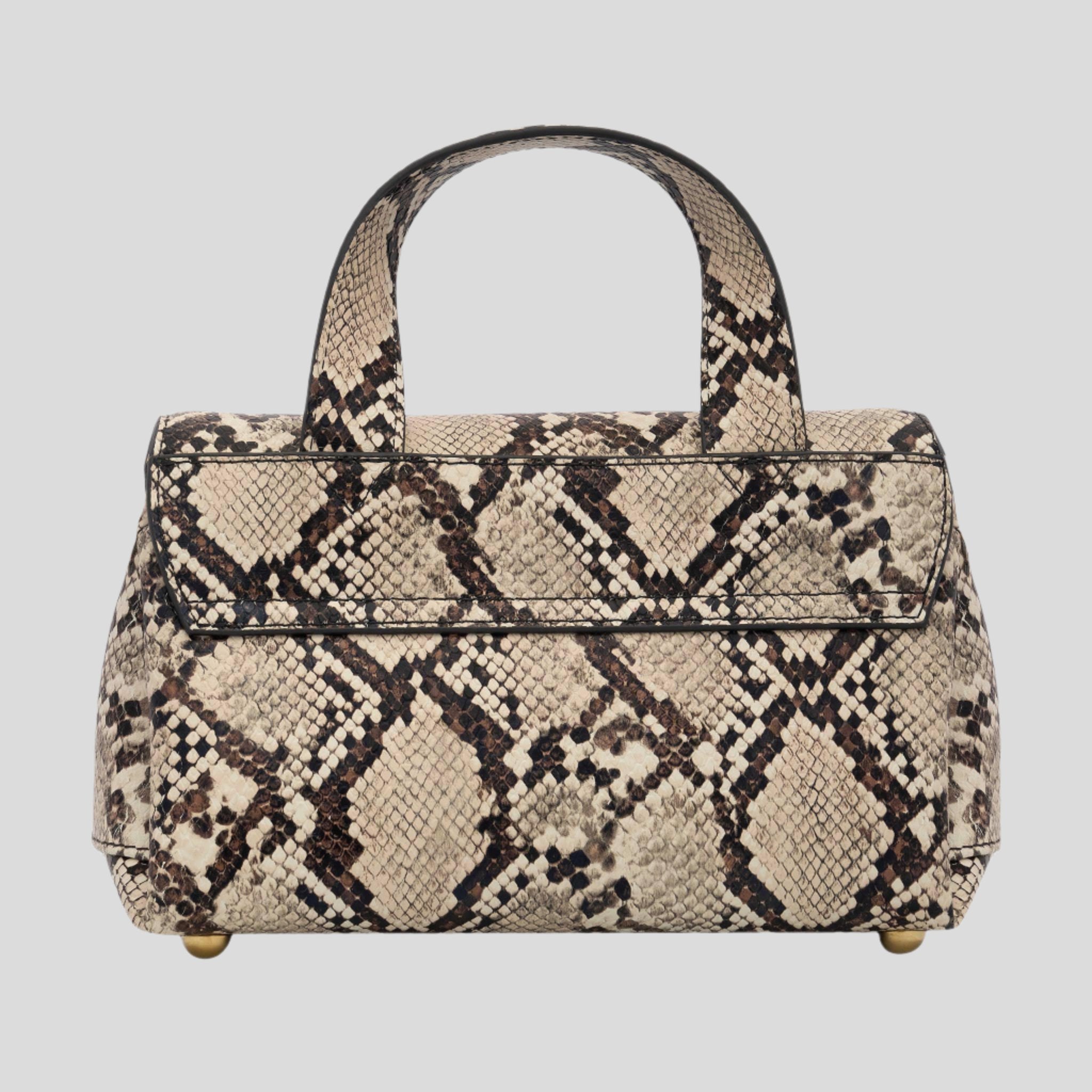 Mini Tryhard Leather Crossbody Bag -- Snake