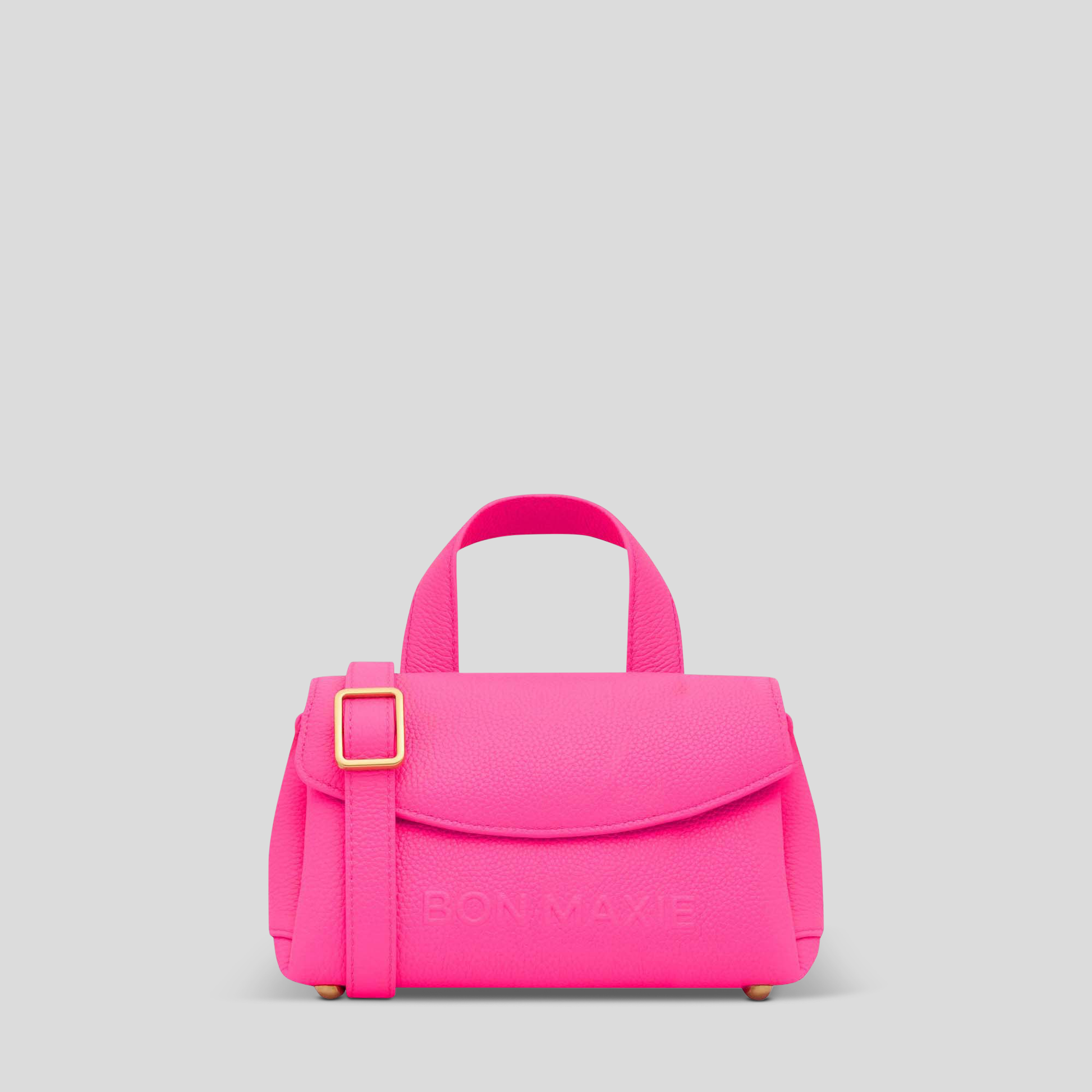 Mini Tryhard Bag Pink Womens Leather Handbag Bon Maxie BON MAXIE