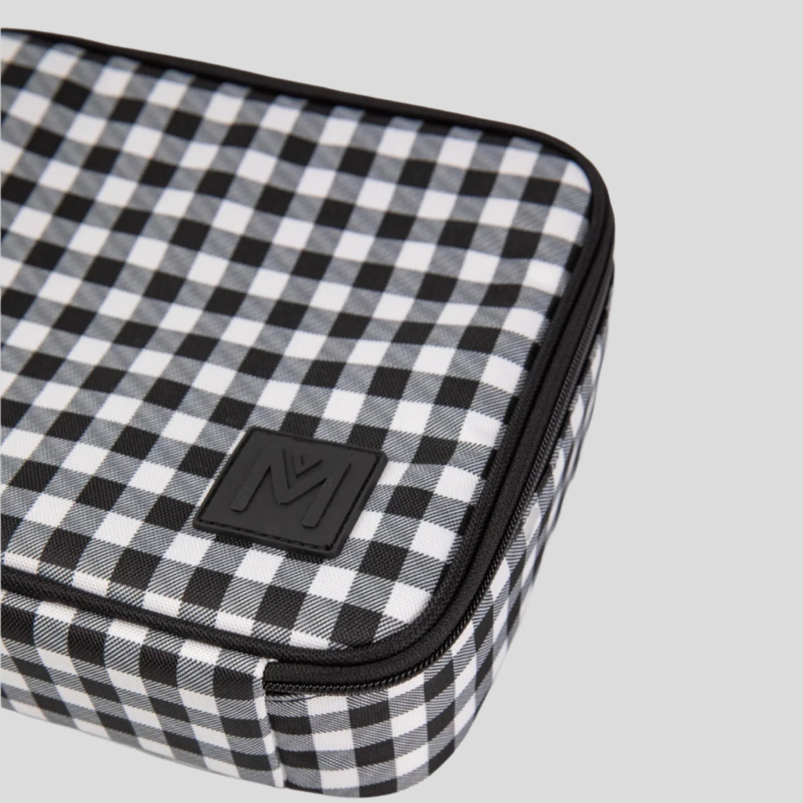 Insulated Lunch Bag Medium -- Montii Black Gingham