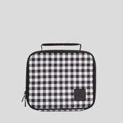 Insulated Lunch Bag Medium -- Montii Black Gingham