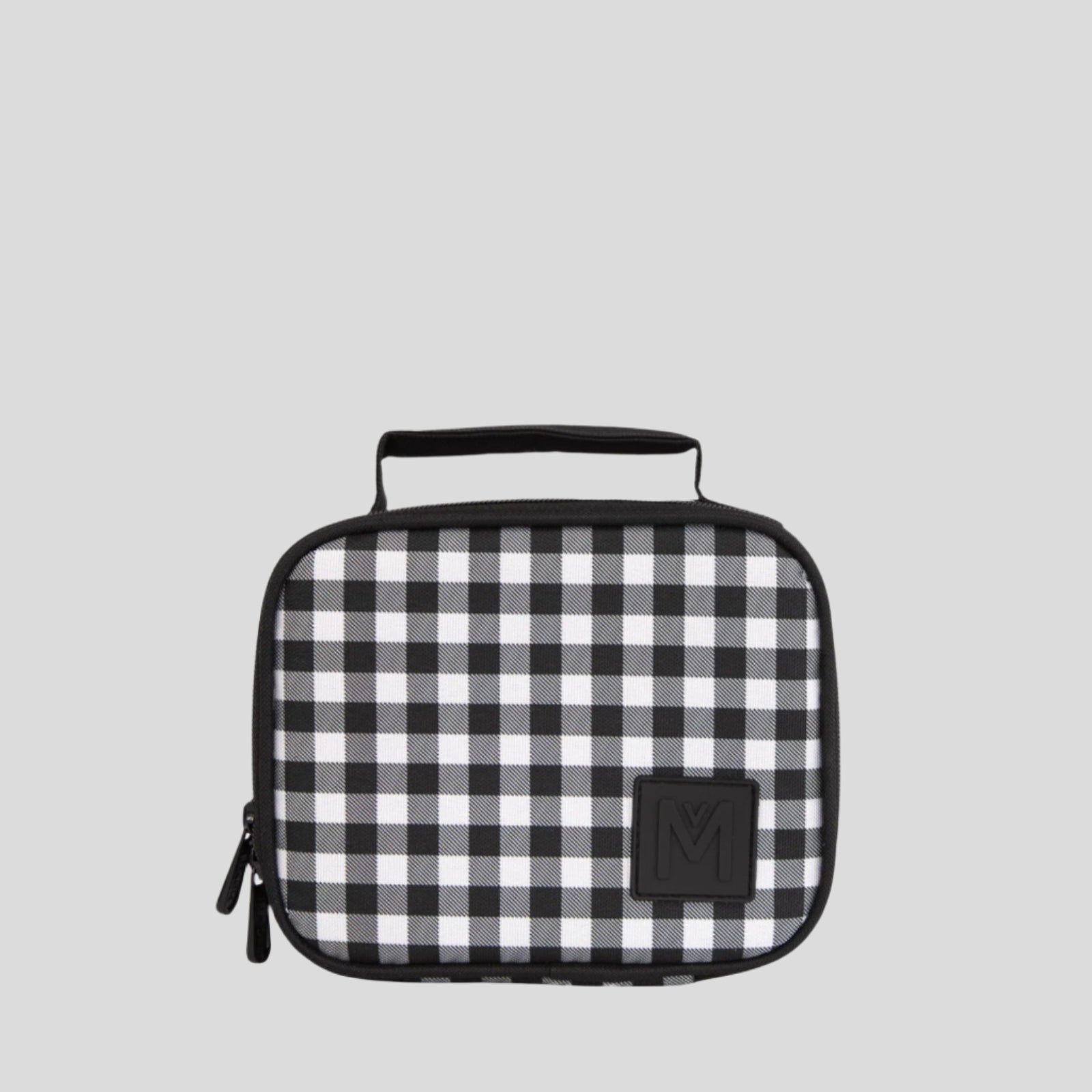Insulated Lunch Bag Mini -- Montii Black Gingham