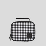Insulated Lunch Bag Mini -- Montii Black Gingham