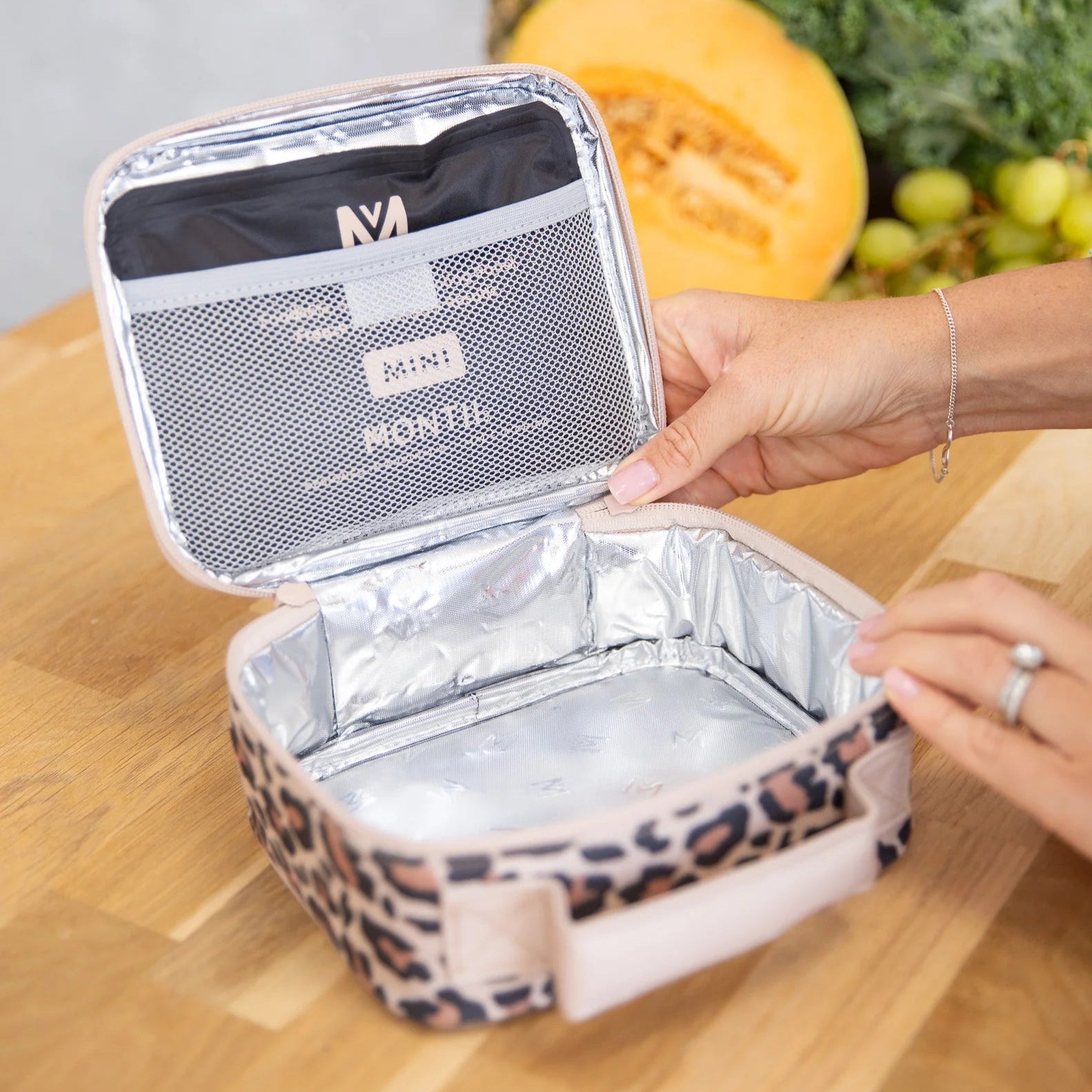 Insulated Lunch Bag Mini -- Montii Safari