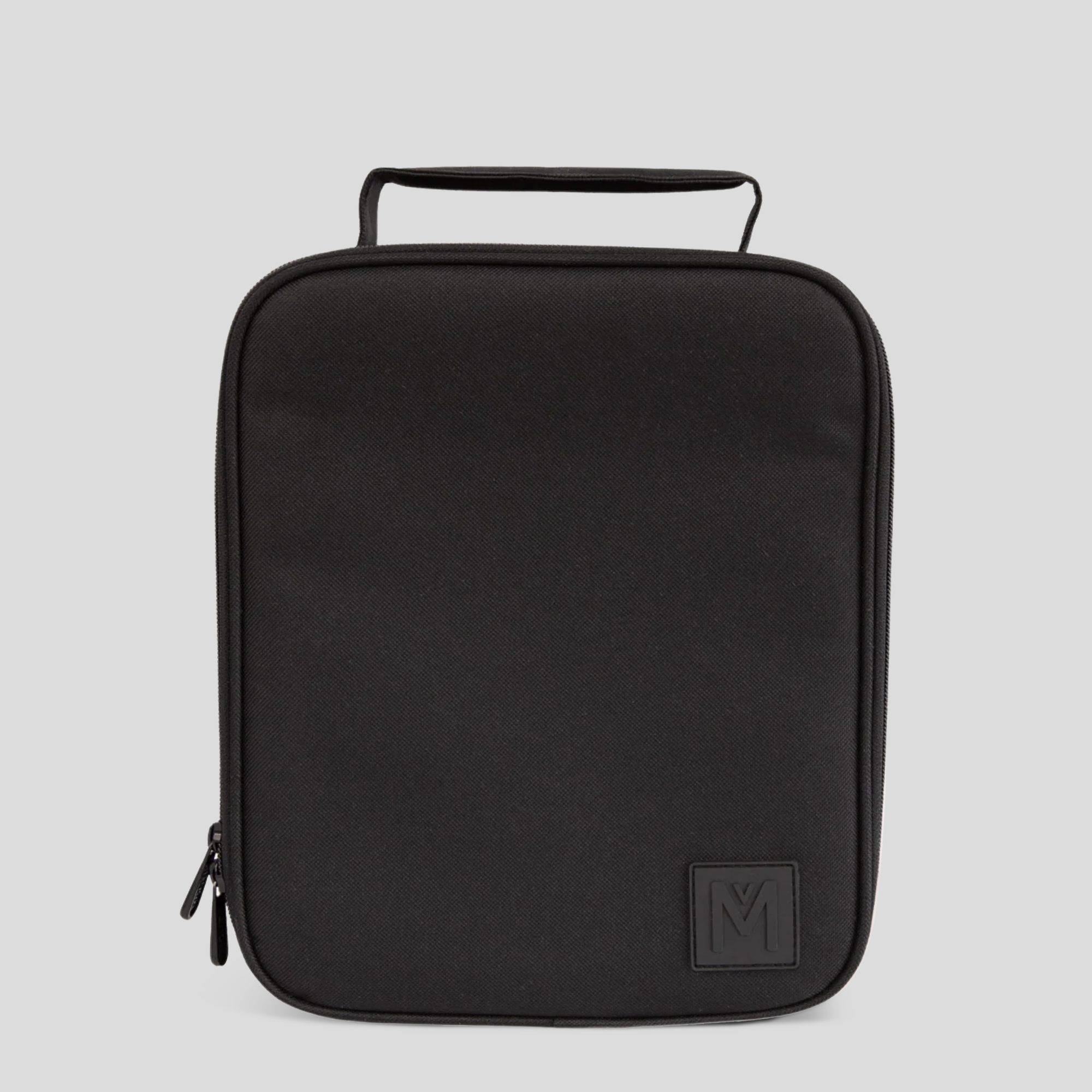 Insulated Lunch Bag Large -- Montii Black Midnight