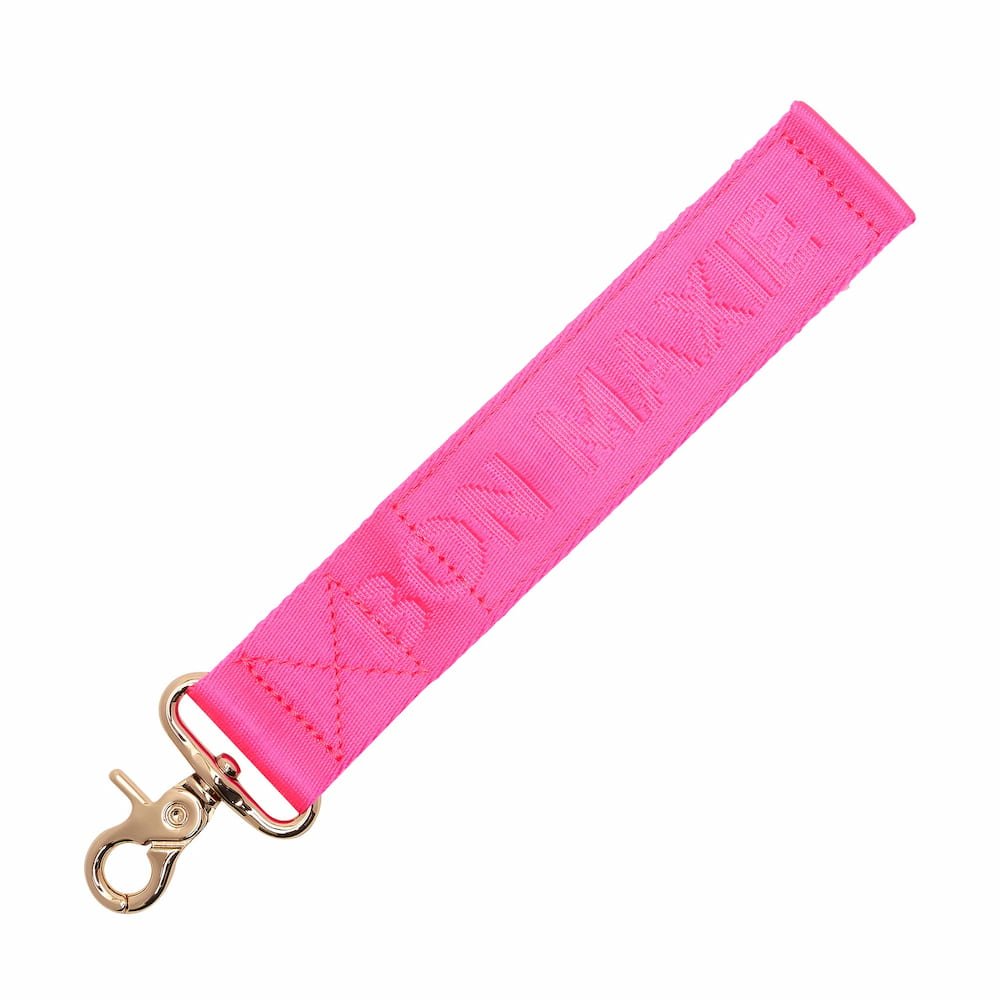 No - Slip Velcro Pram Straps - Neon Pink Baby Accessories NEON PINK / GOLD