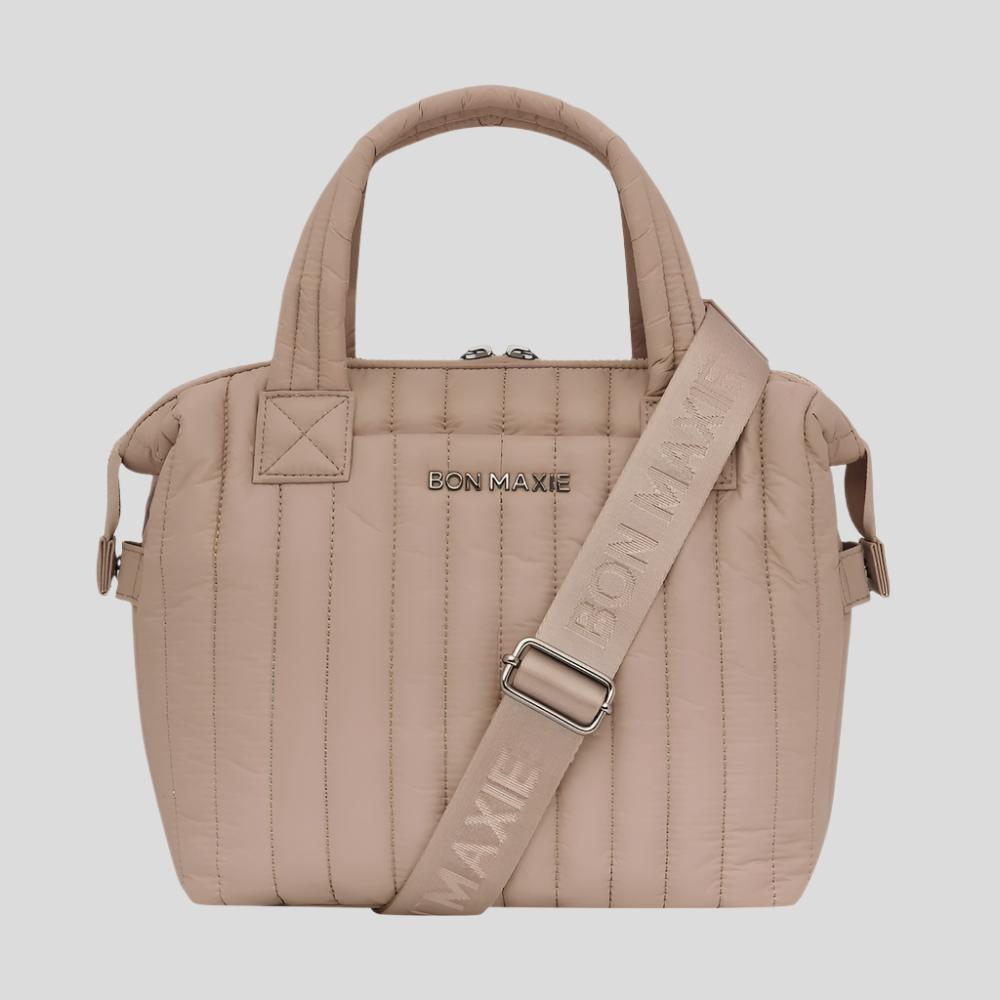 Puffy Pillow Crossbody Bag - Latte Bags Gunmetal