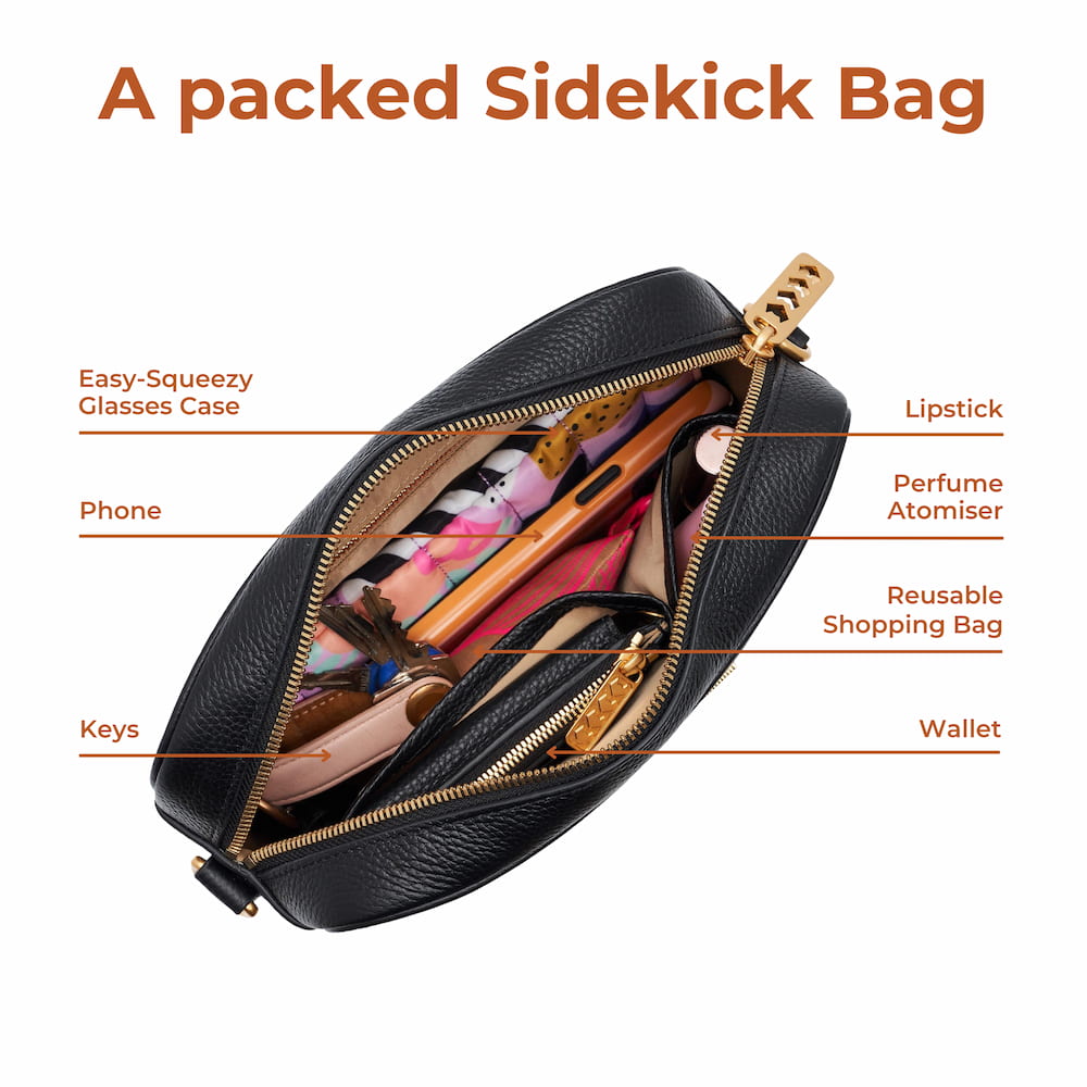 Sidekick Crossbody Bag - Taupe