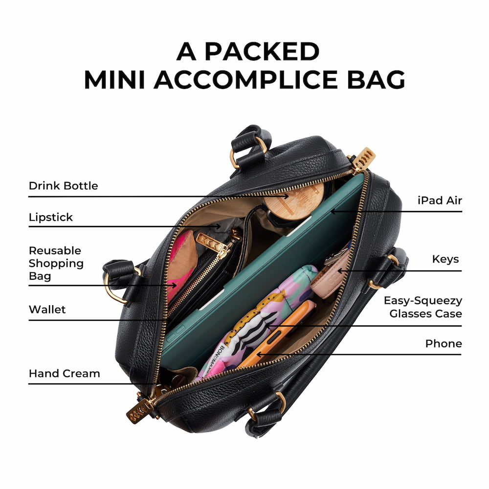 Mini Accomplice Shoulder Bag - Almond