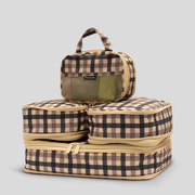Compression Packing Cube Set -- Tartan