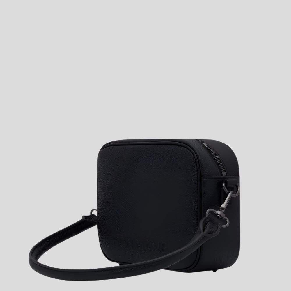 Sidekick Crossbody Bag - Black Bags Brushed Gunmetal