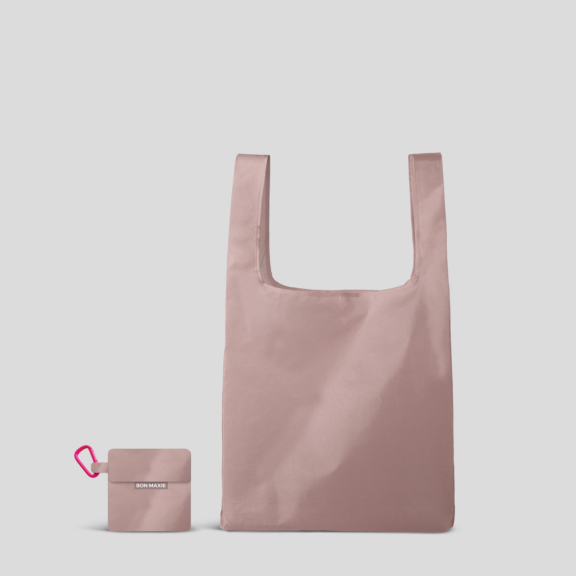 Reusable Shopping Bag - 2 Sizes -- Milk Tea