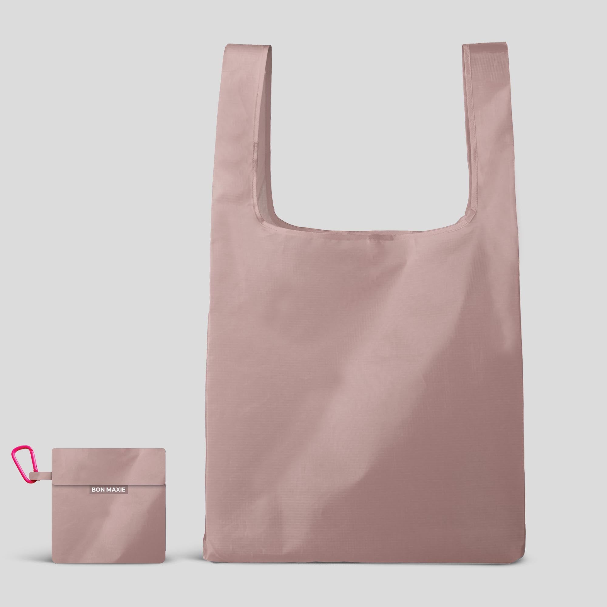 Reusable Shopping Bag - 2 Sizes -- Milk Tea