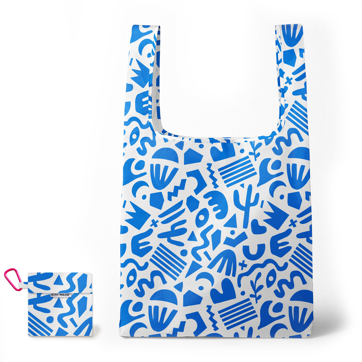 Reusable Shopping Bag - Blue Goddess - 2 Sizes