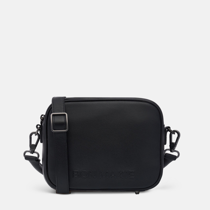 Sidekick™ Crossbody Bag in smooth nappa leather - Black