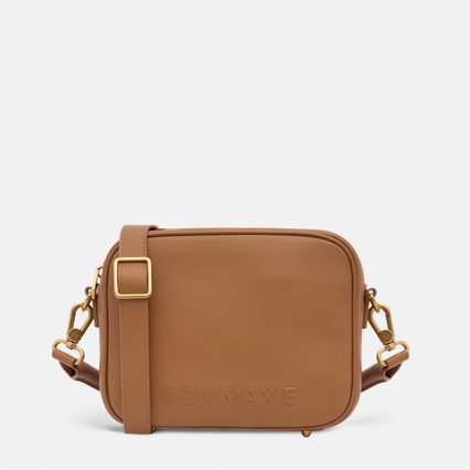 Sidekick™ Crossbody Bag in smooth nappa leather - Tan