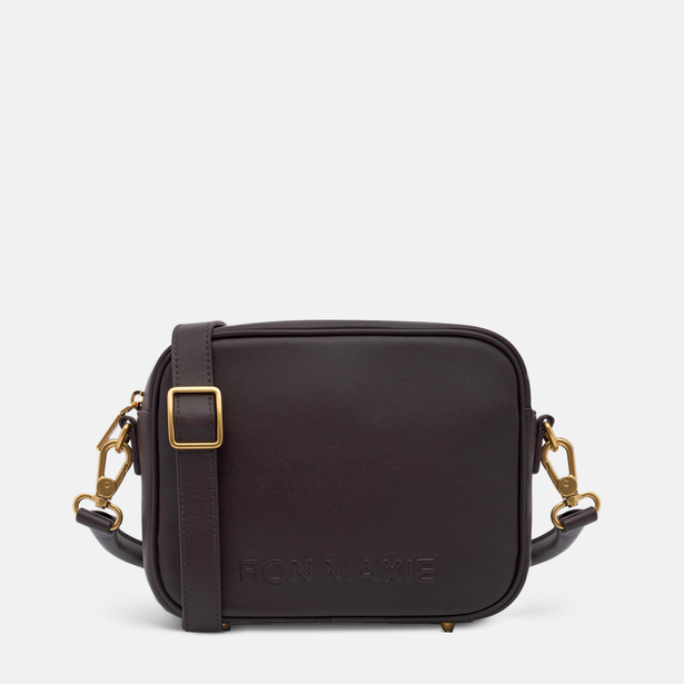 Sidekick Crossbody Bag - Nappa Leather - Dark Chocolate