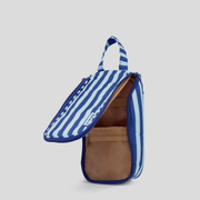 Slimline Toiletry Bag -- Blue Stripe