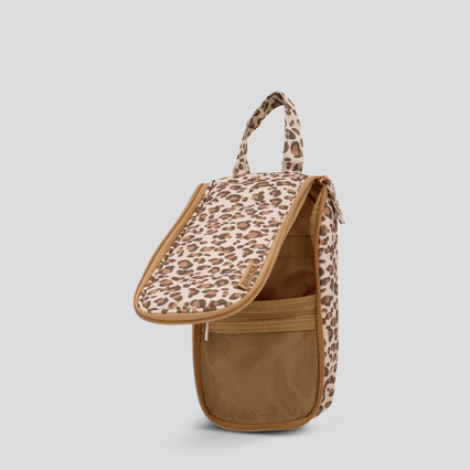 Slimline Hanging Toiletry Bag – Leopard
