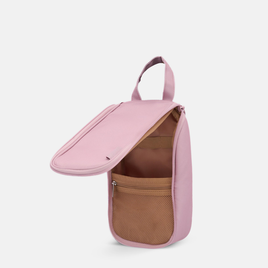 Slimline Hanging Toiletry Bag - Milk Tea