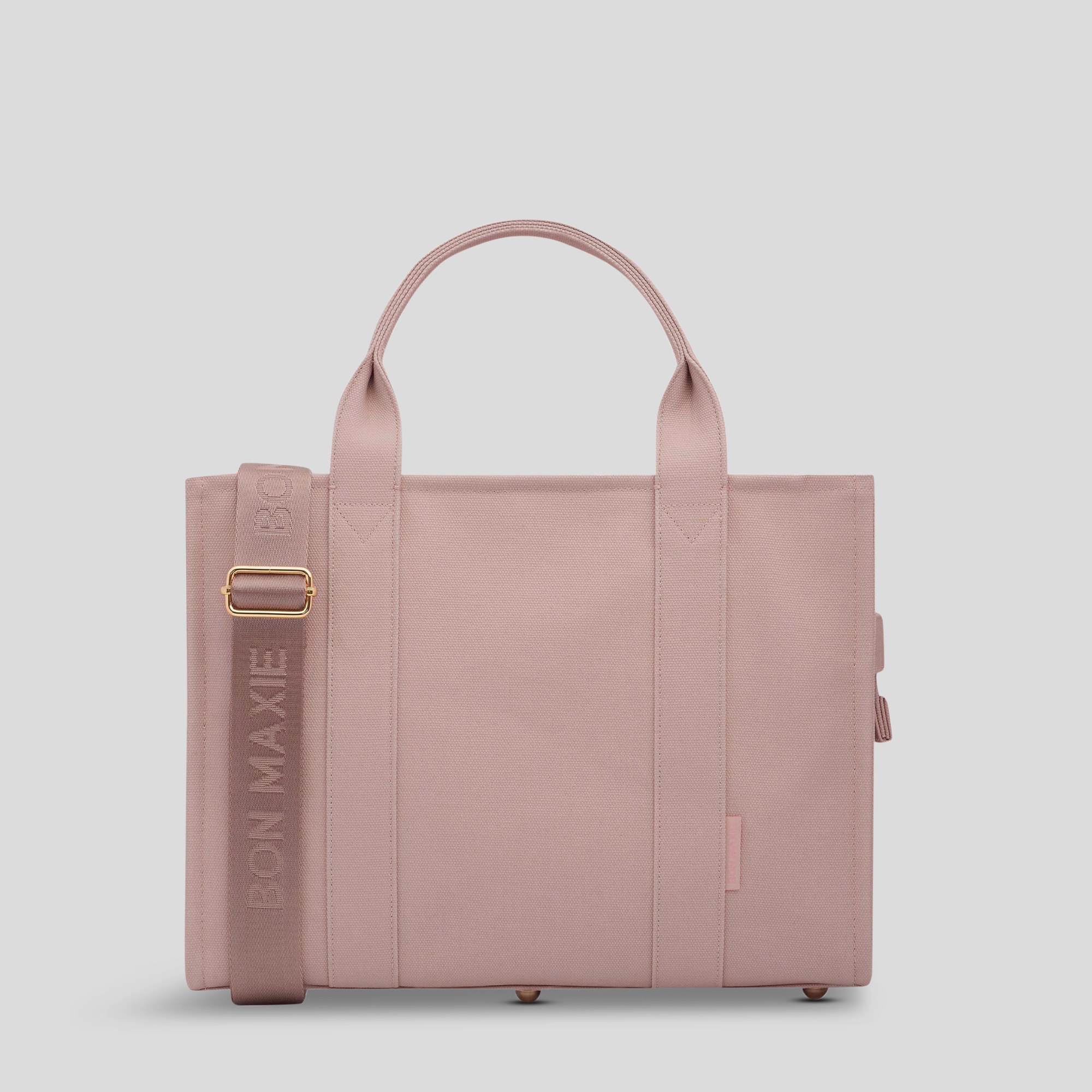 Small Bon Vivant Structured Tote Bag -- Milk Tea