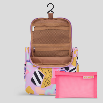 Bon Voyage Travel Toiletry Bag -- Eye Love Purple