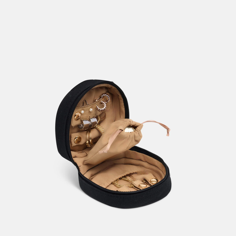 Travel Jewellery Case - Black
