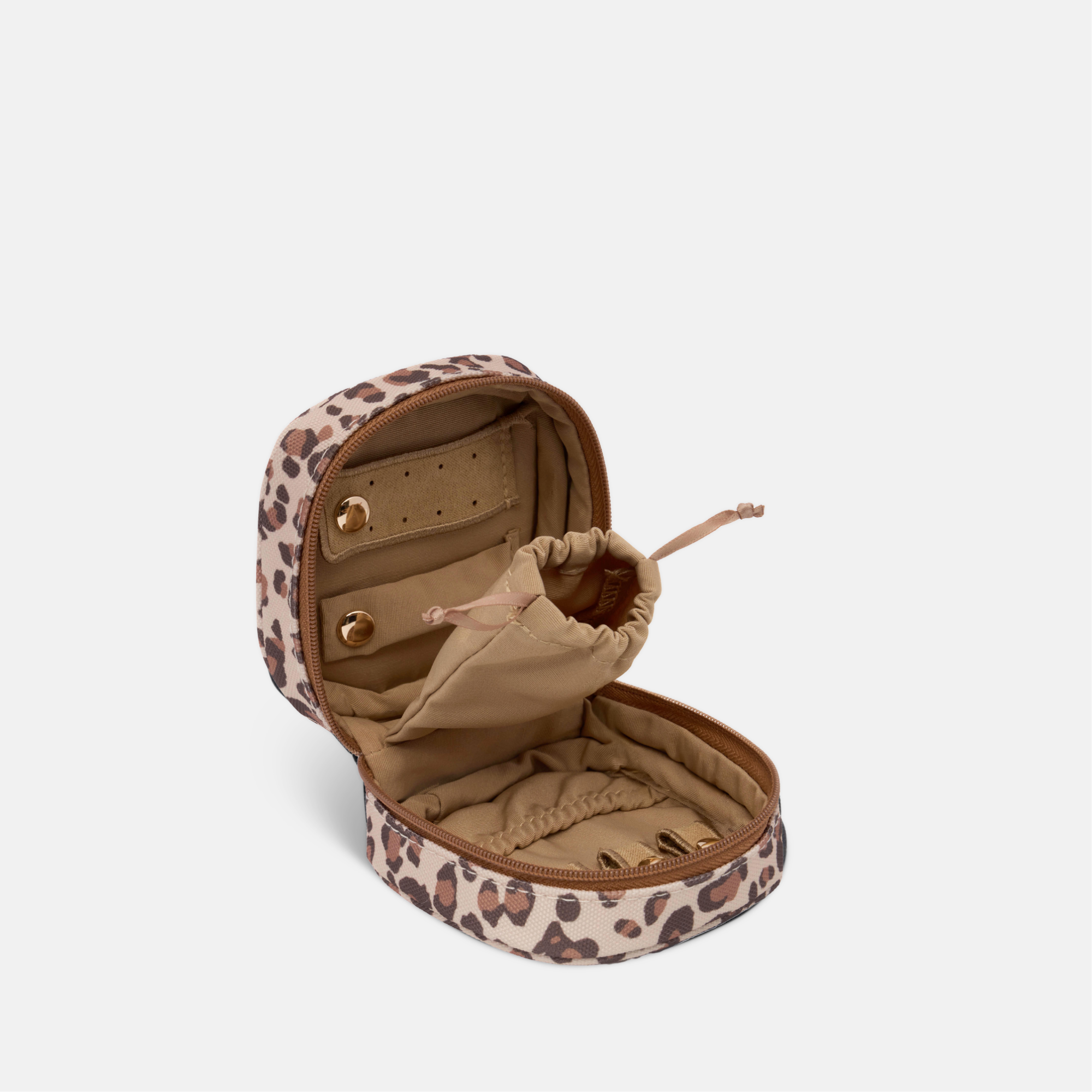 Travel Jewellery Case - Leopard