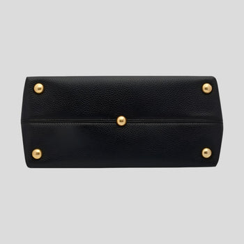 Tryhard Handle Bag - Black Bags Brushed Gold