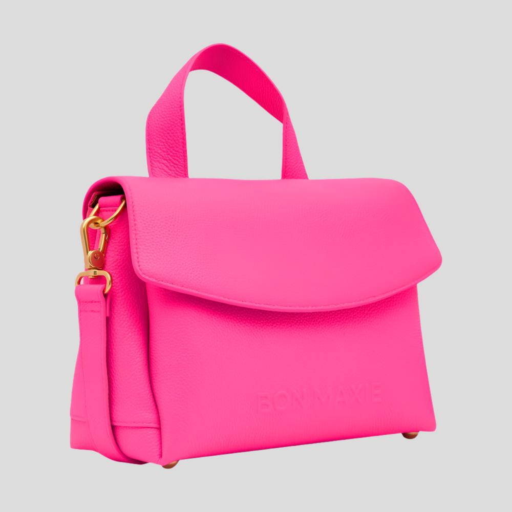 Tryhard Top Handle Bag - Neon Pink Top Handle Bag