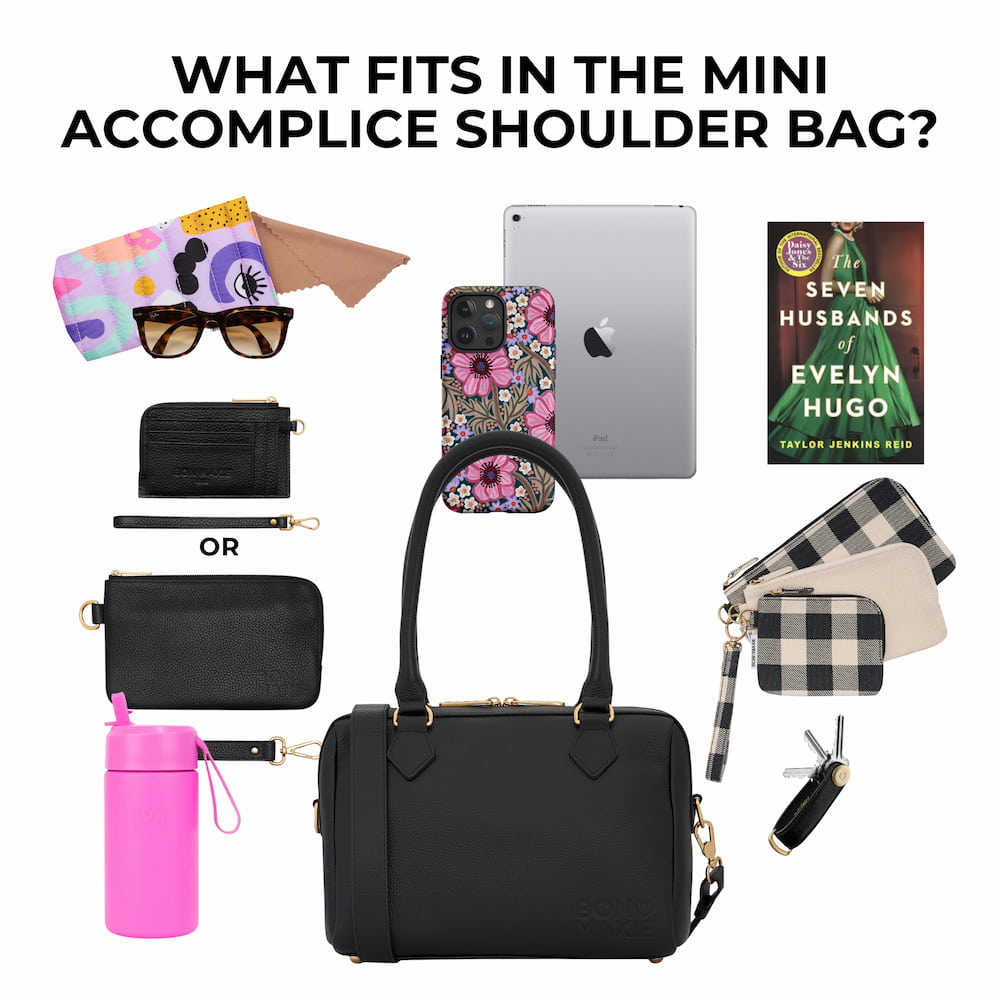 Mini Accomplice Shoulder Bag - Black