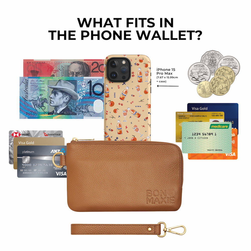 The Phone Wallet - Tan