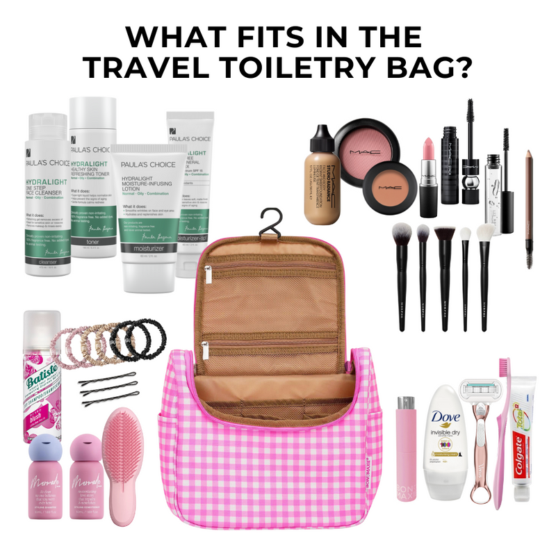 bon-voyage-travel-toiletry-bag-in-neon-pink-gingham-cosmetic-vanity