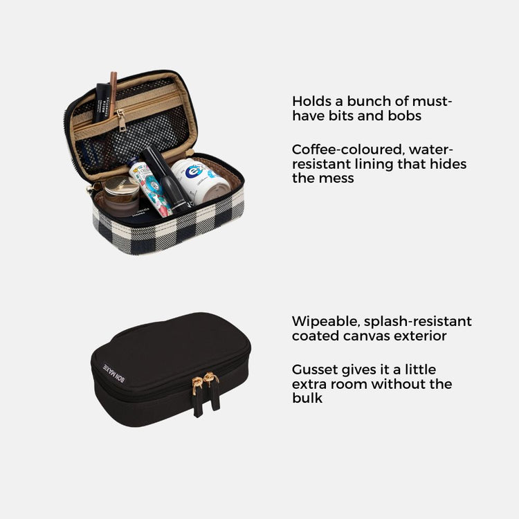Bon Maxie handy handle case showing interior