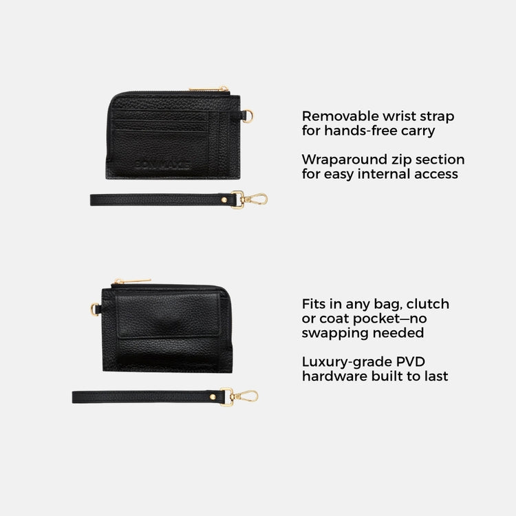Bon Maxie Mini Wallet showing front and back