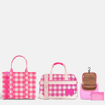 SAVE 25%—Pink Gingham Quick Getaway Bundle