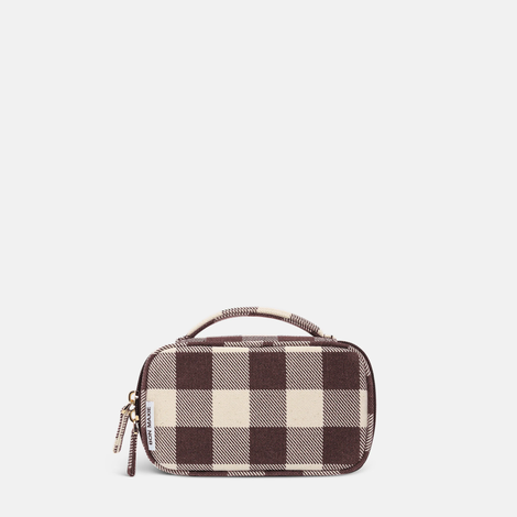 Handy Handle Case - Chocolate Gingham
