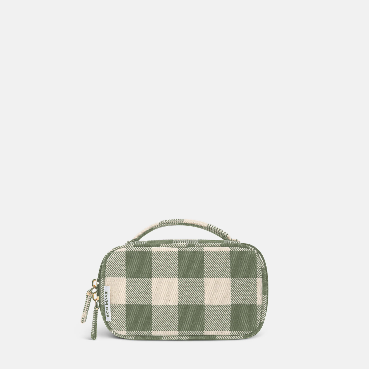 Handy Handle Case - Sage Gingham