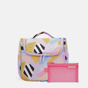 Hanging Travel Toiletry Bag Set - Eye Love Purple