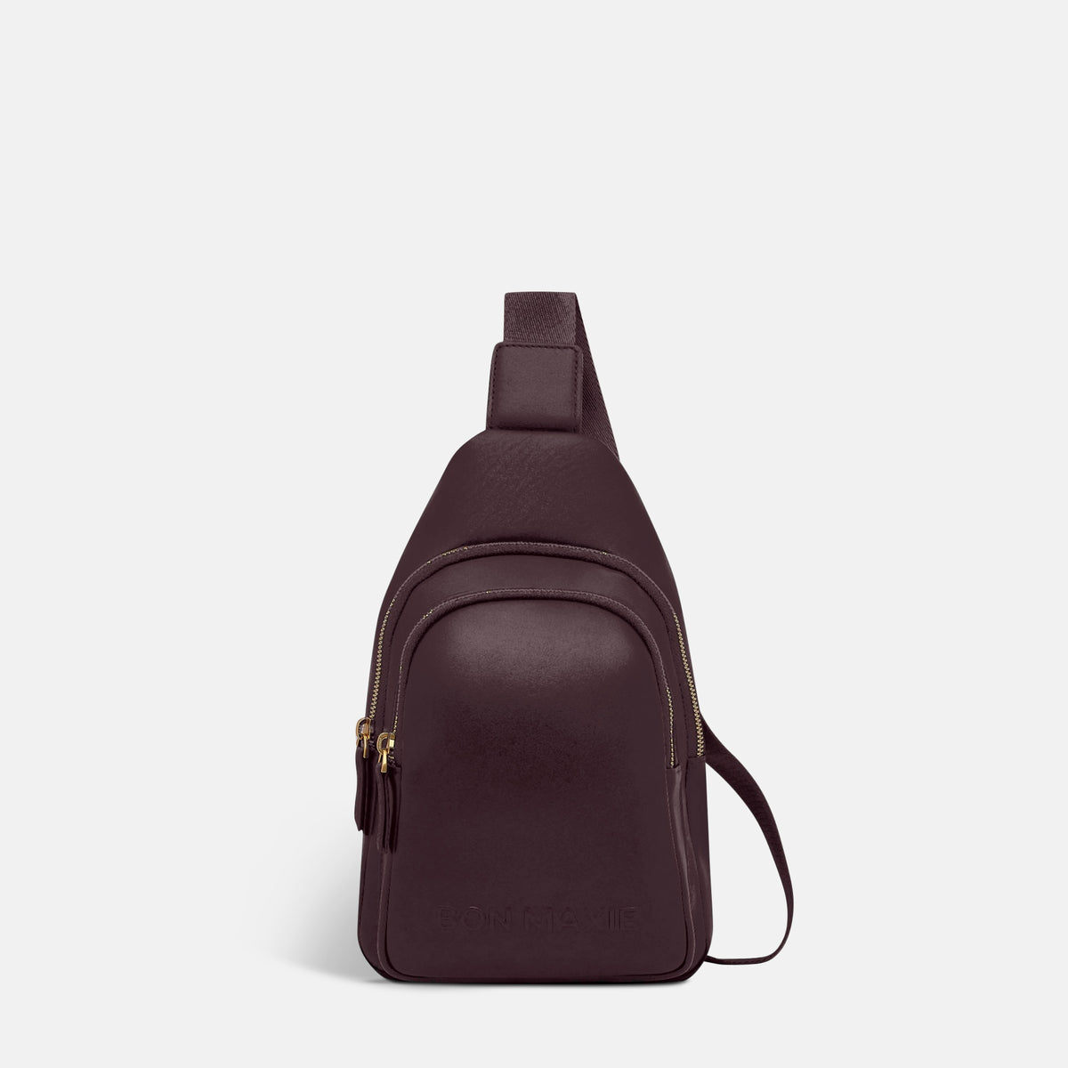 Multi-Wear Crossbody Bag - Burgundy Nappa Leather