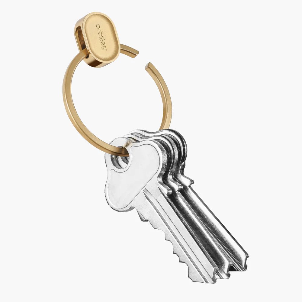 Orbitkey Key Ring in Gold Buy Shop Keyrings Key Organisers Online BON MAXIE