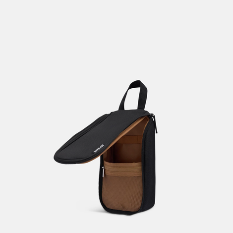 Slimline Hanging Toiletry Bag - Black