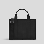 Small Bon Vivant Structured Tote Bag -- Black