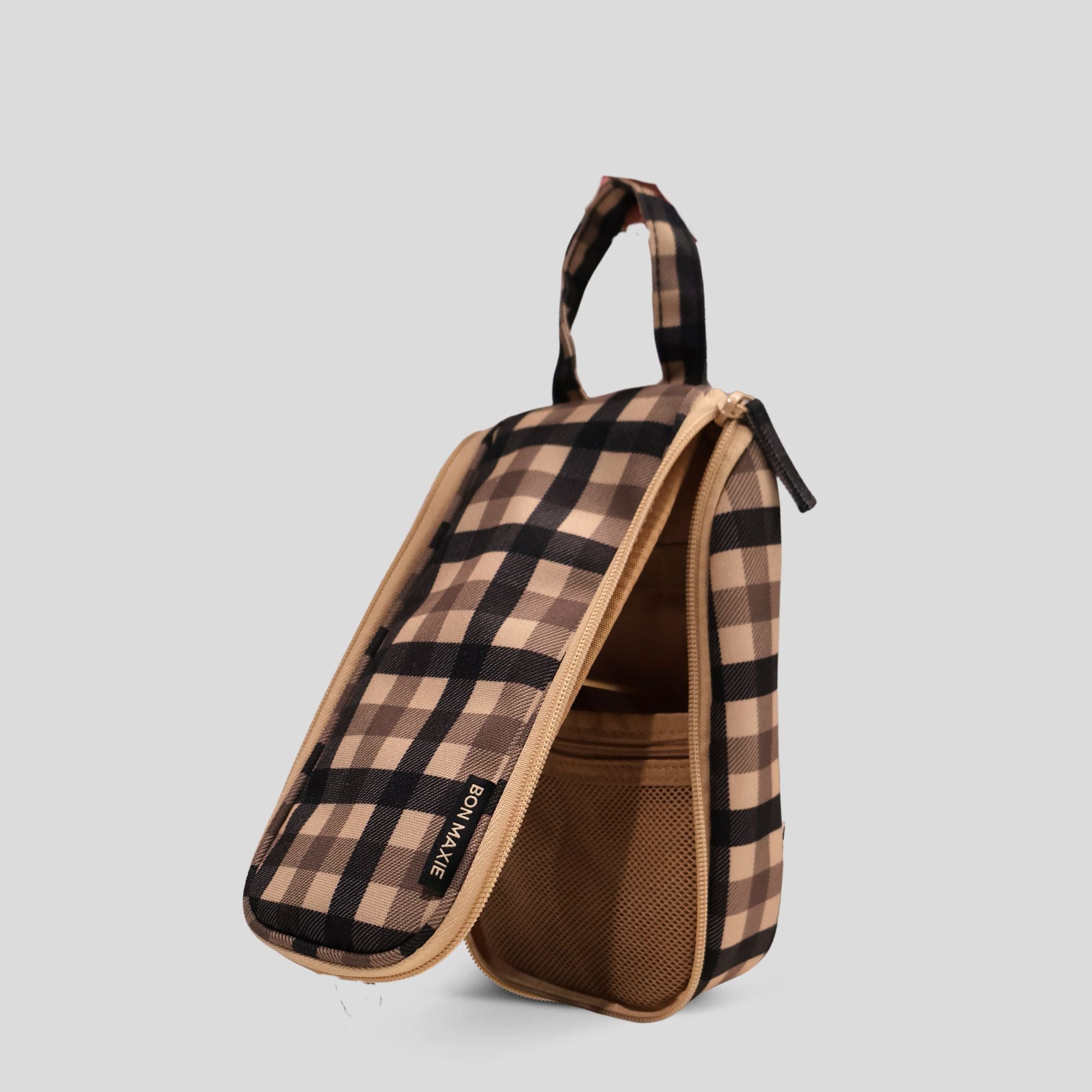 Slimline Hanging Toiletry Bag -- Tartan