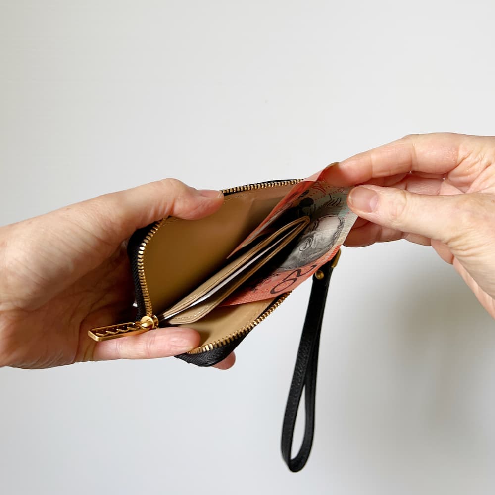 Bon Maxie Wallets Mini Wallet - Black