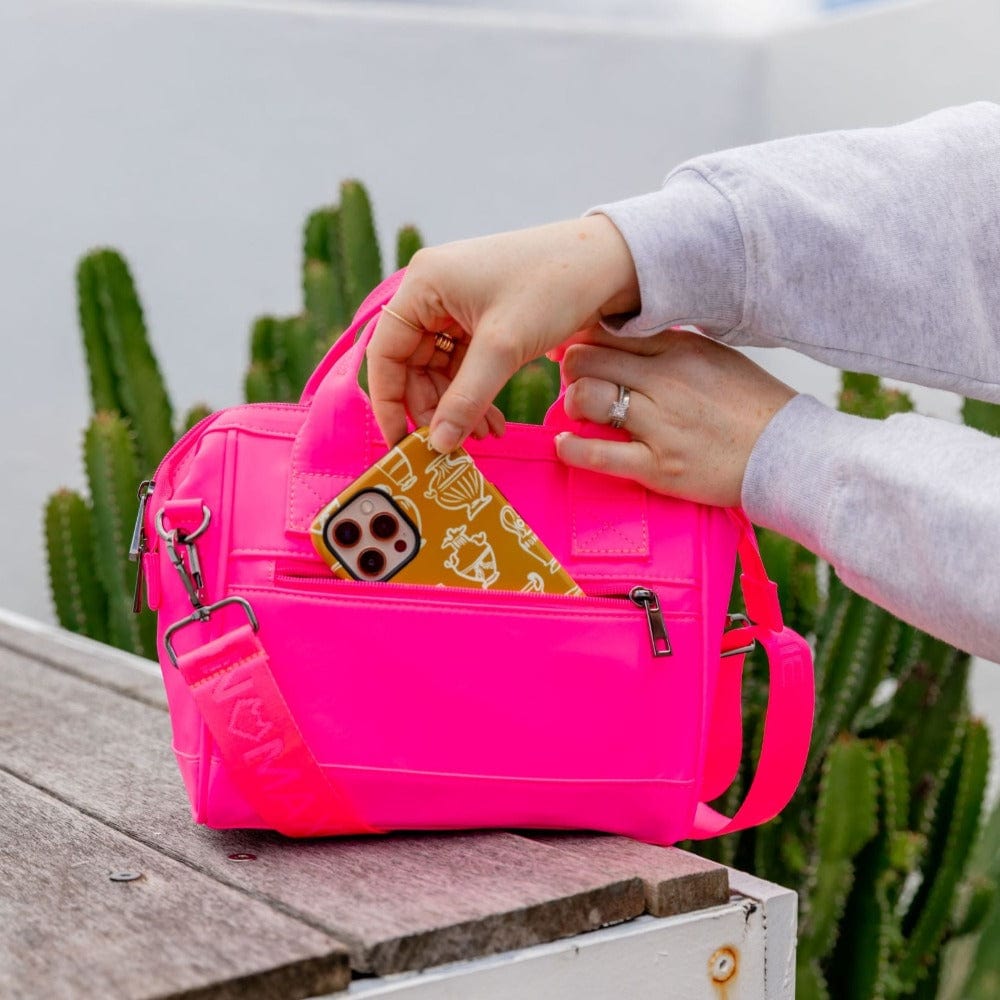 Bon Maxie Bags Go! Crossbody Bag - Neon Pink