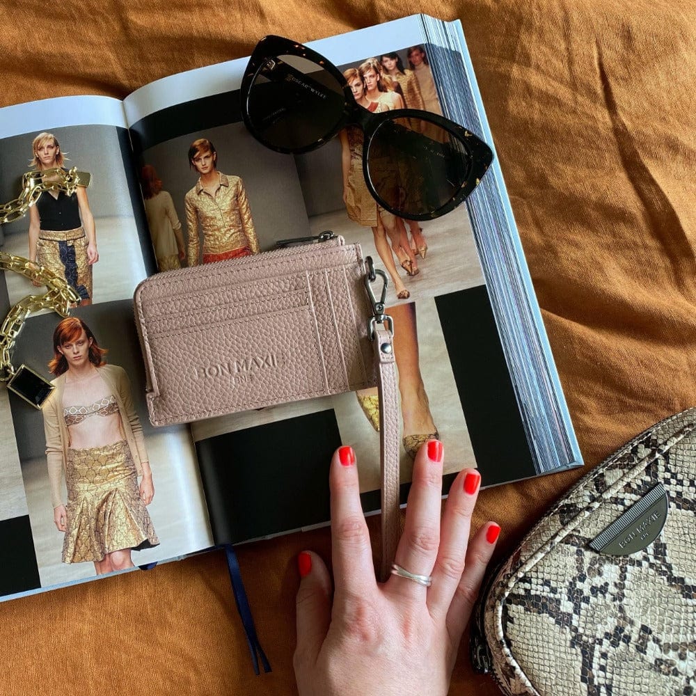 Bon Maxie Wallets Mighty Mini Wallet - Milk Tea